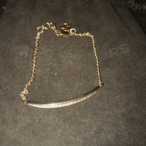 Rose gold MK bracelet